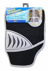 Koberce textilní Shark 4ks šedé