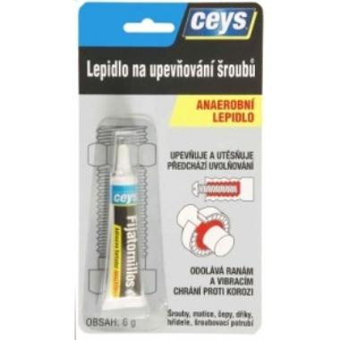 Lepidlo na upevňování šroubů Ceys 6g