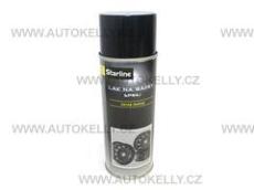 Lak na ráfky černý matný sprej 500ml   R64