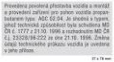 tisková deska razítka Colop Printer C 40