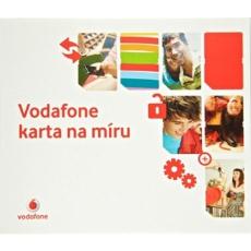 Vodafone karta  SIM karta kredit 100,-Kč