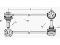 tyč stabilizátoru Ford Transit Connect 1,8 16V P/L